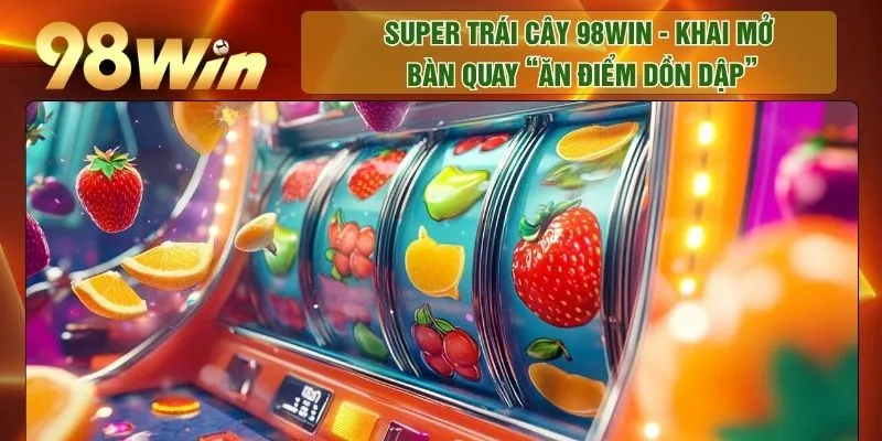 Super trái cây 98WIN - Khai Mở Bàn Quay “Ăn Điểm Dồn Dập”
